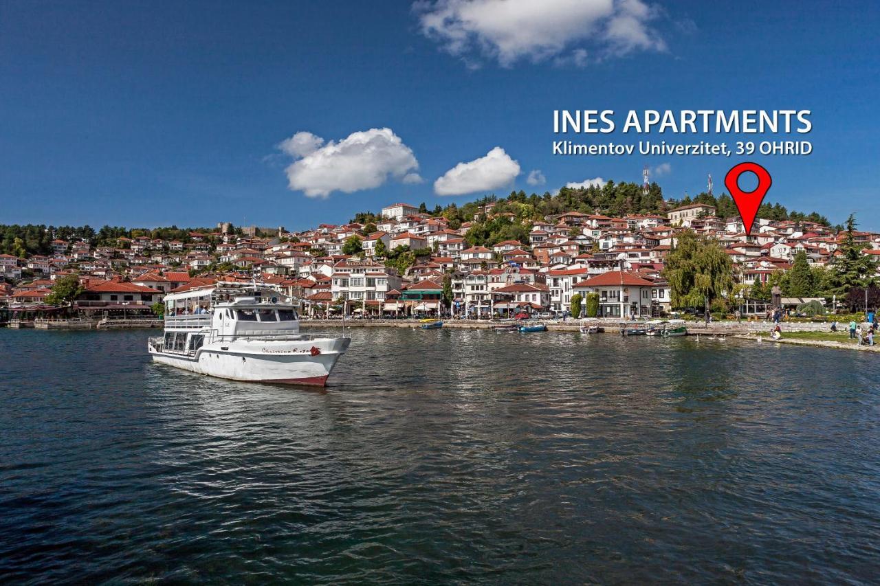 Ines Apartments Ohrid Eksteriør bilde
